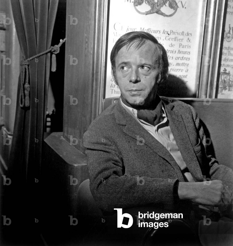 Jacques Laurent (Cecil Saint-Laurent 1919-2000) french writer and journalist, Paris, c. 1970