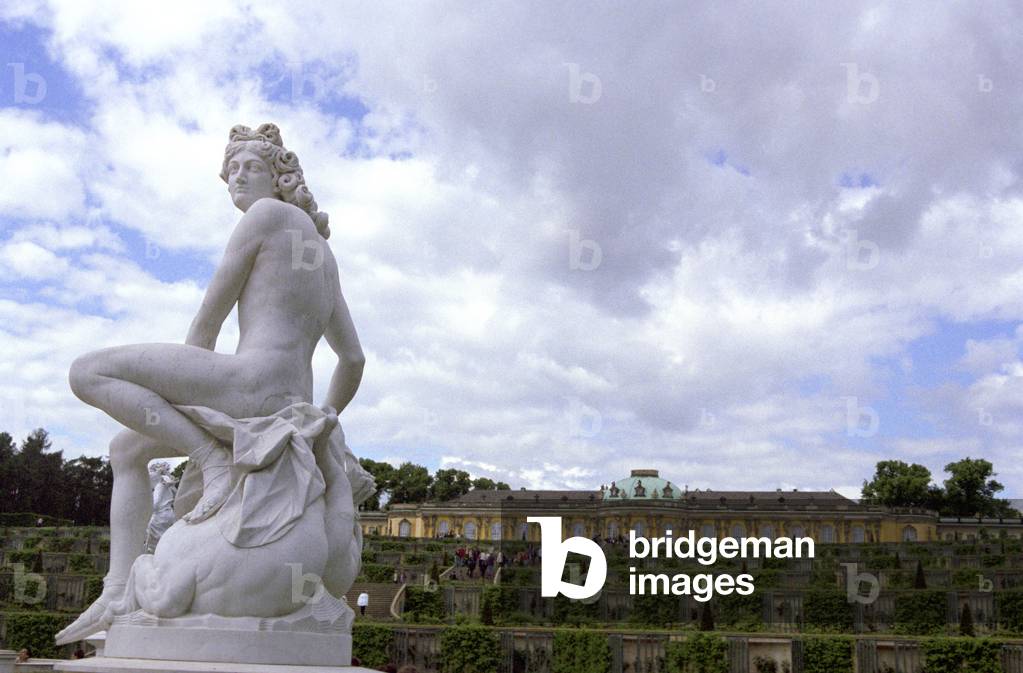 Sanssouci  Palace in Potsdam, Germany