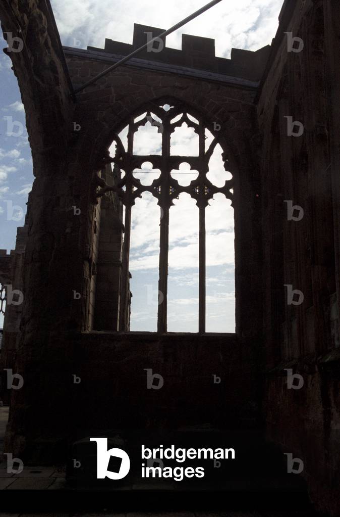 The ruins of Coventry Cathedral