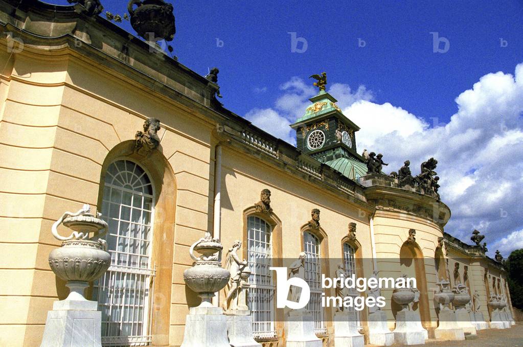 Sanssouci  Palace in Potsdam, Germany