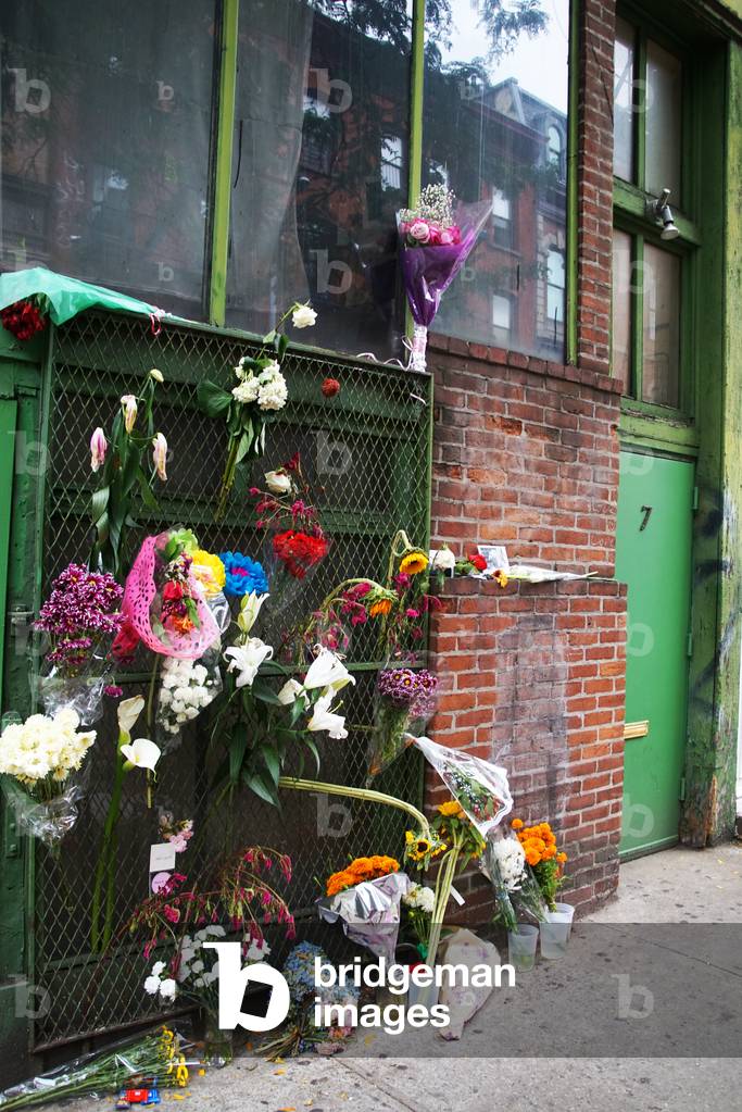 Memorial Outside Robert Frank's Studio