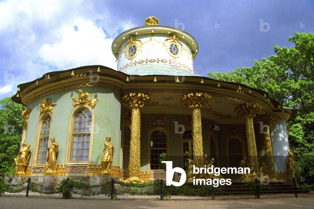 Sanssouci  Palace in Potsdam, Germany