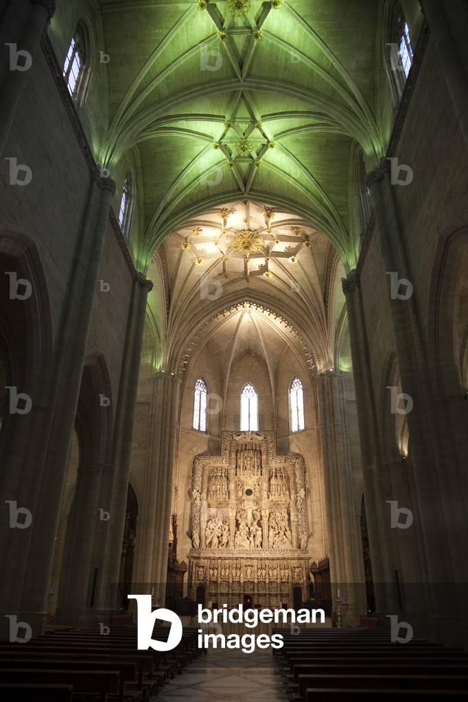 Presbytery of Huesca Cathedral, Spain, 2007 (photo)