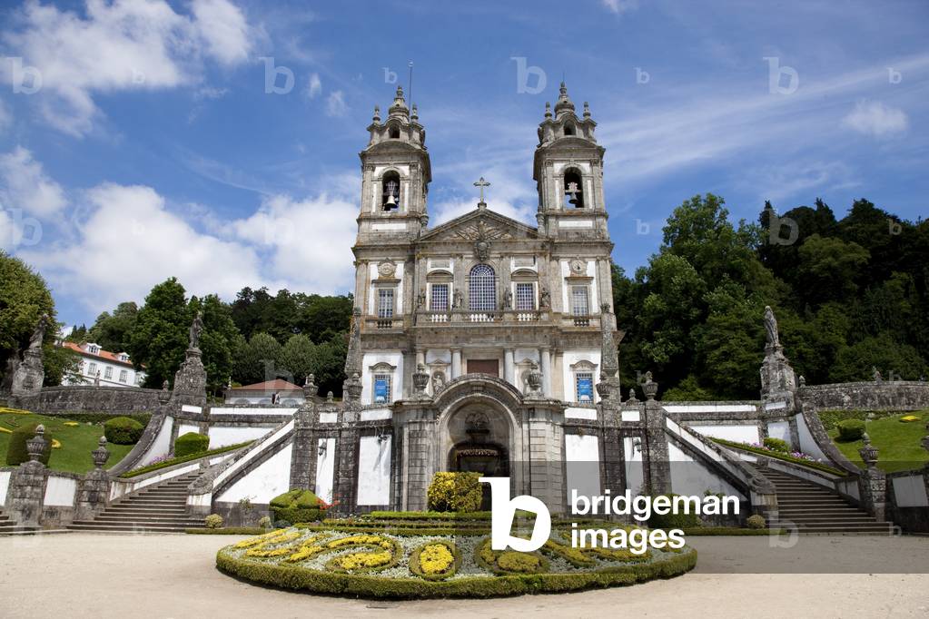 Basilica of Bom Jesus do Monte, Braga, Portugal (photo) 