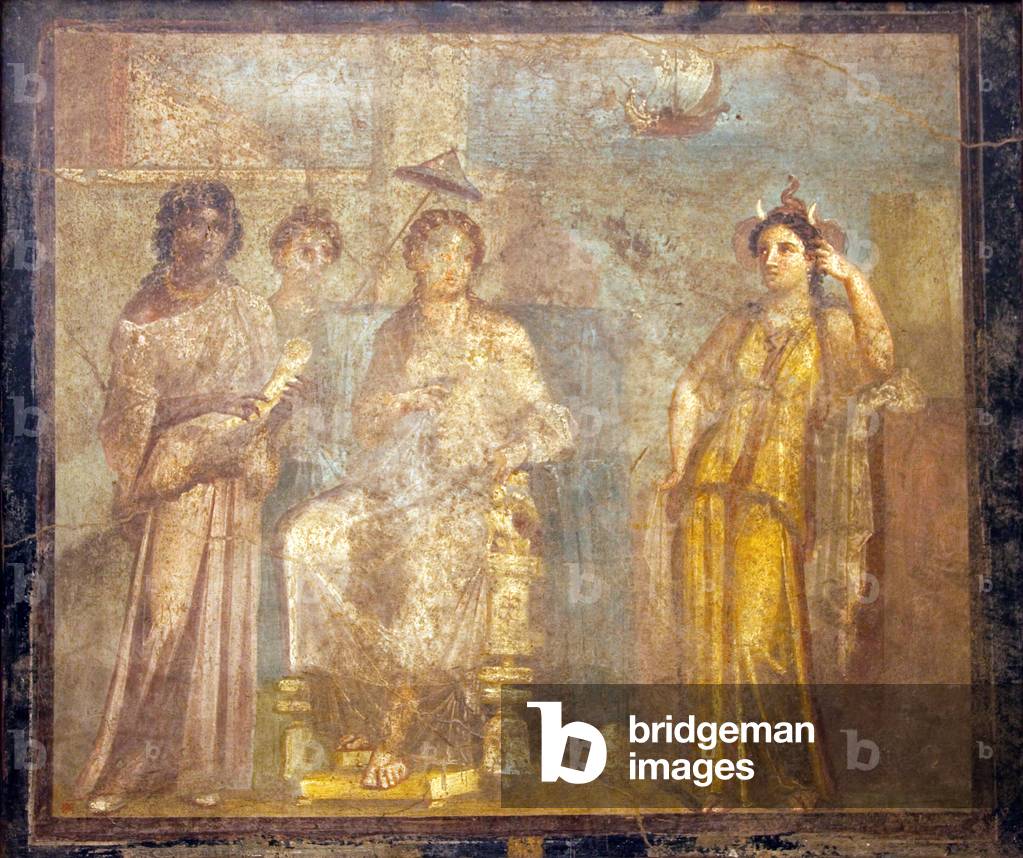 Dido Abandoned, from the House of Meleager, Pompeii (fresco)