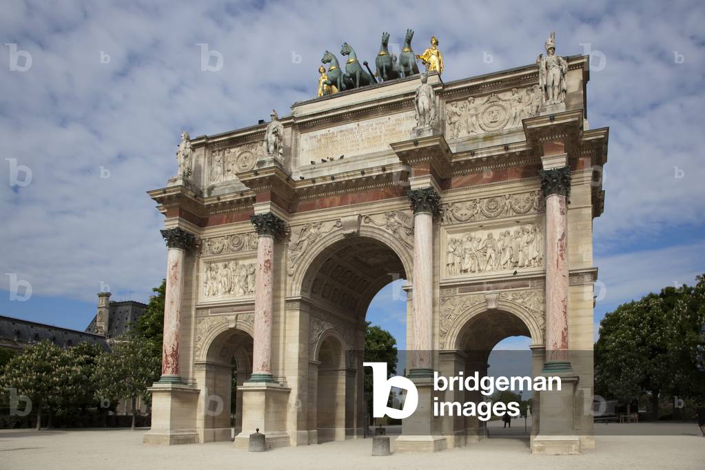 Arc de Triomphe du Carrousel, Paris, France (photo)