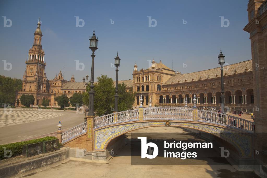 España Square, Seville, Spain, 2007 (photo)
