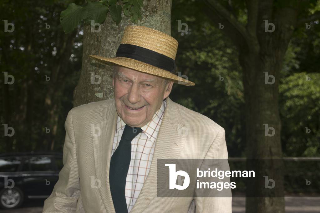 Classical guitarist Julian Bream, 28 August 2014 (photo)