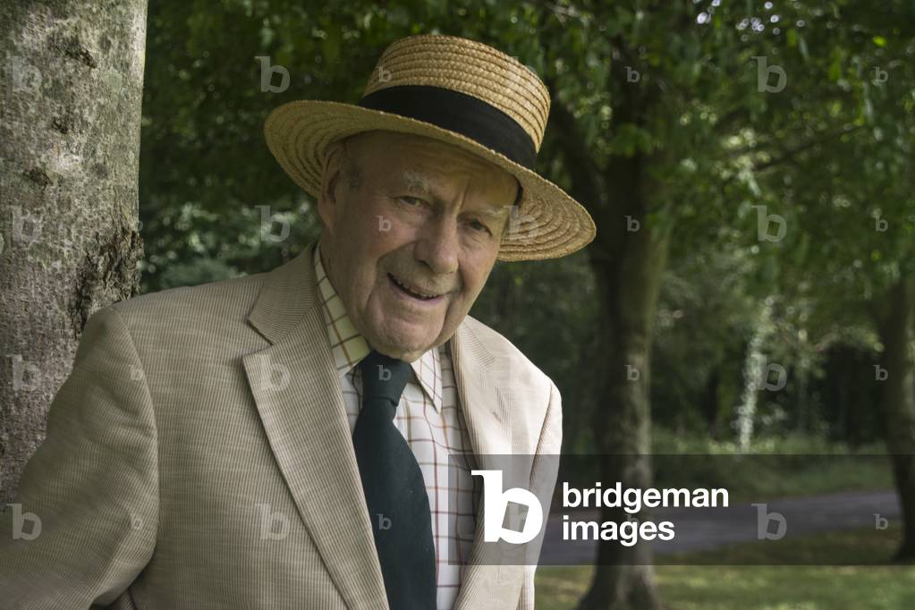 Classical guitarist Julian Bream, 28 August 2014 (photo)