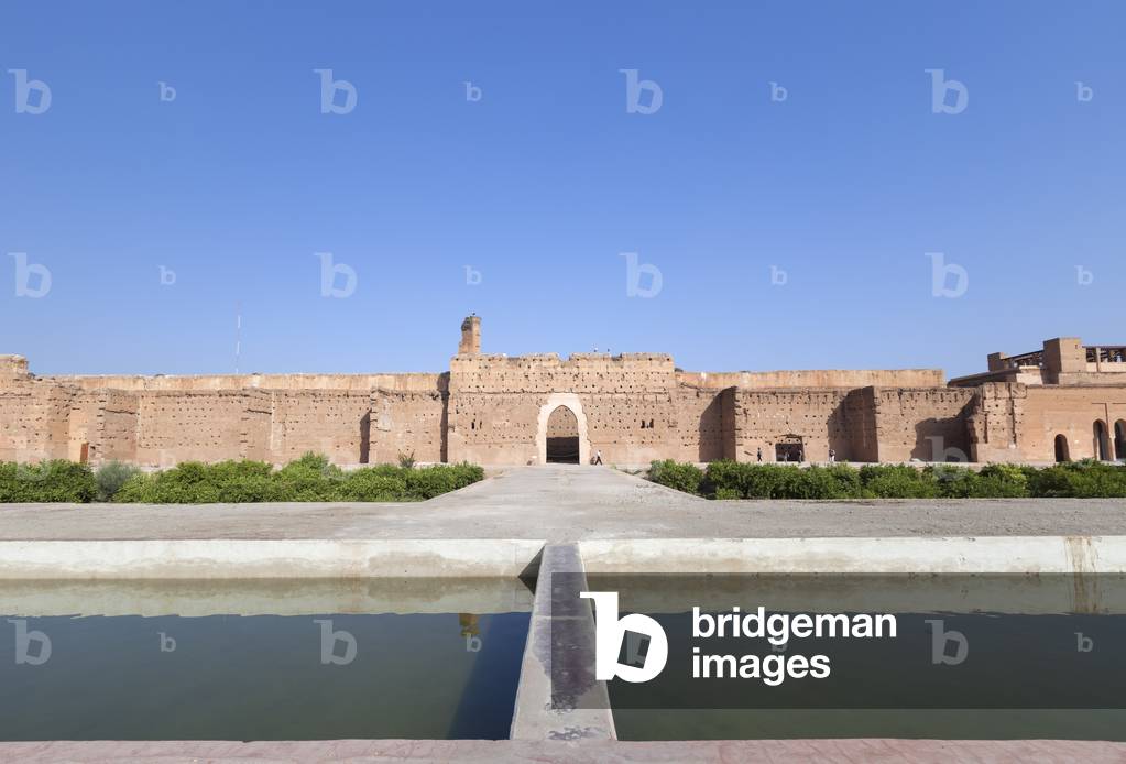 El Badi Palace in Marrakech, Morocco