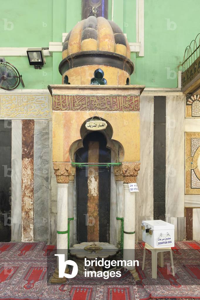 Burial site of Abraham, Ibrahim Mosque, Cave of Machpela also called Tomb of the Forefathers, Cave of the Patriarchs, Hebron, Palestine