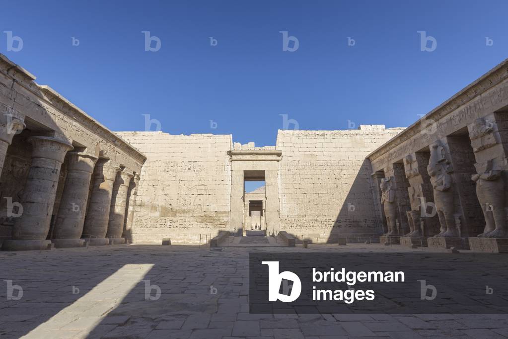 Medinat Habu temple, Luxor, Egypt