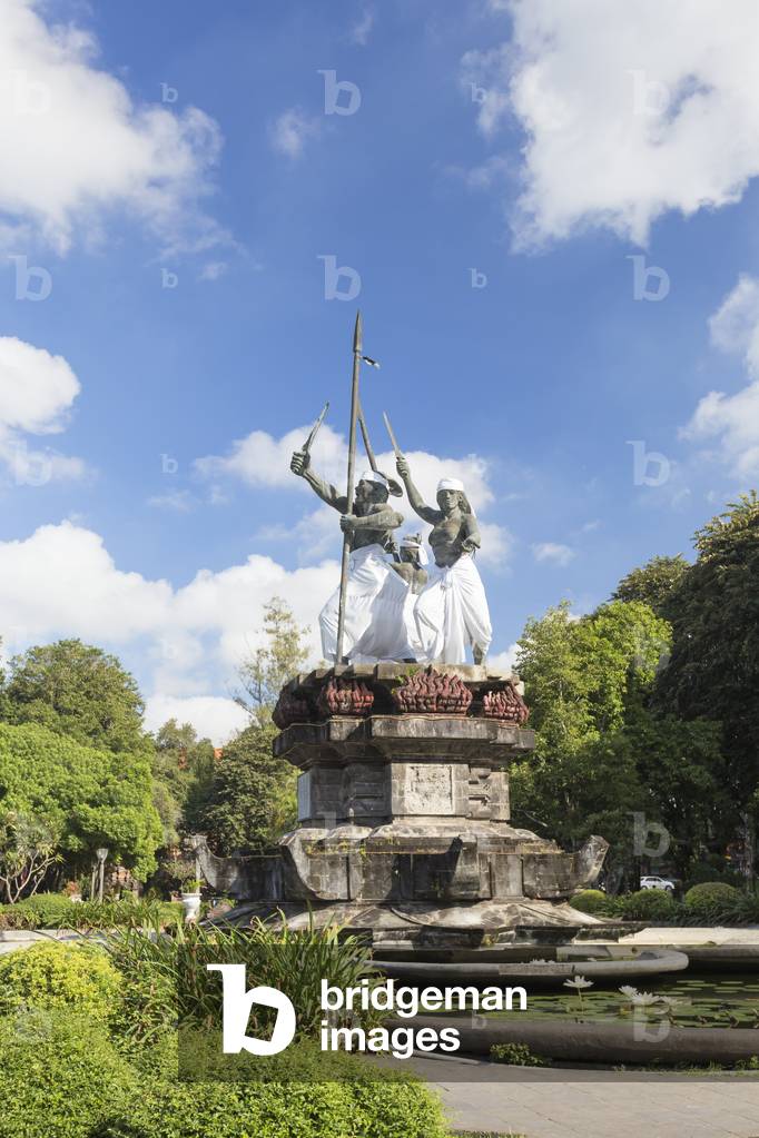 Puputan square, Denpasar, Bali, Indonesia