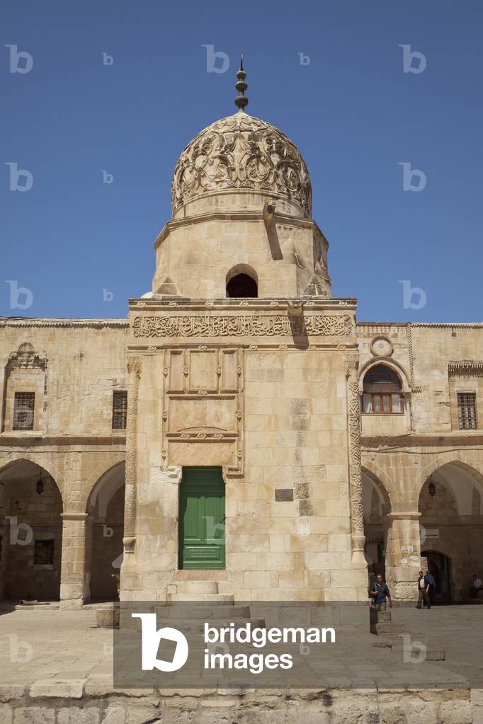 Sabil (fountain) Quait Bey (Qaitbay), Temple Mount Complex, Jerusalem, Israel,