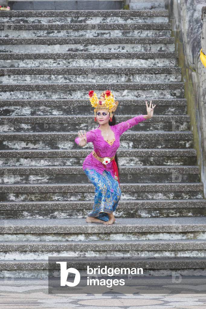 Joged Bumbung dance, performed at the 2015 Bali art festival, Denpasar, Indonesia