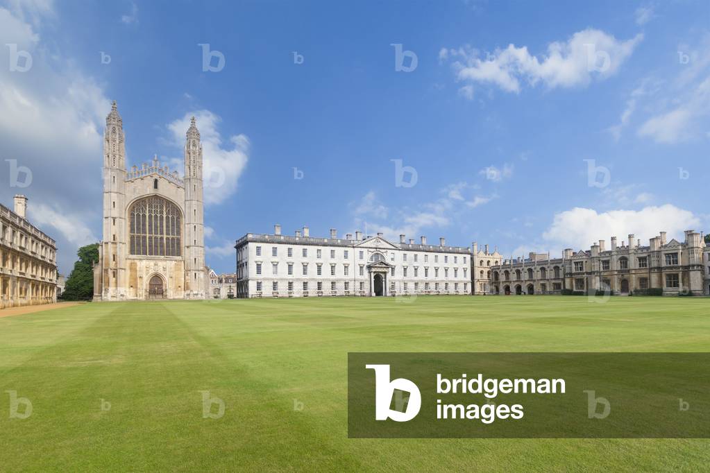 Gibb's Building and King's College Chapel, Cambridge (photo)