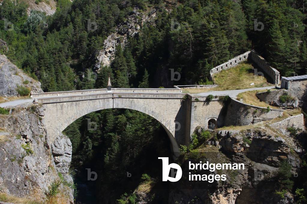 Briancon, Fortifications, The Asfeld Bridge, Provence-Alpes-Cote d'Azur, France, 2019 (photo)