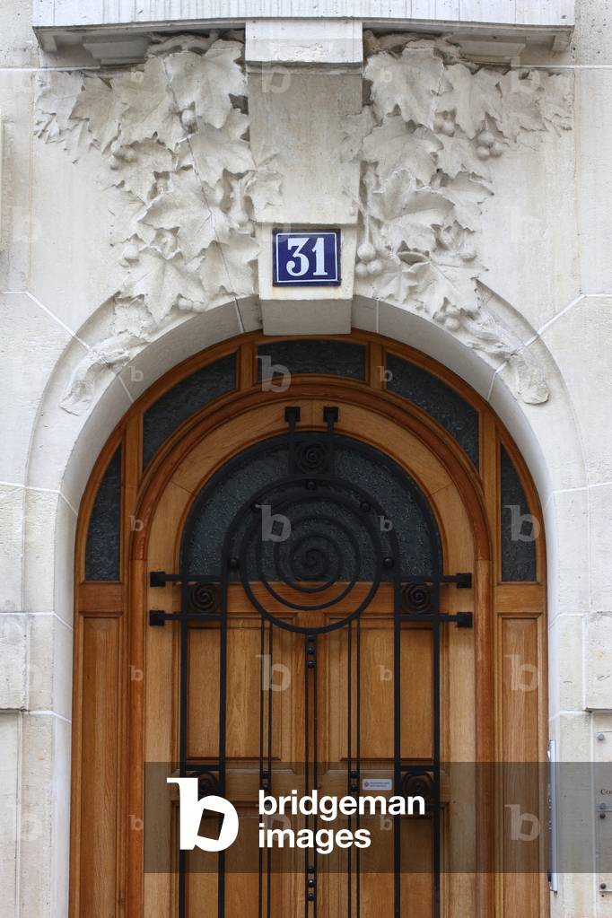Door, 31 rue du clou dans le fer, Reims, Marne, Grand Est, France, 2019 (photo)