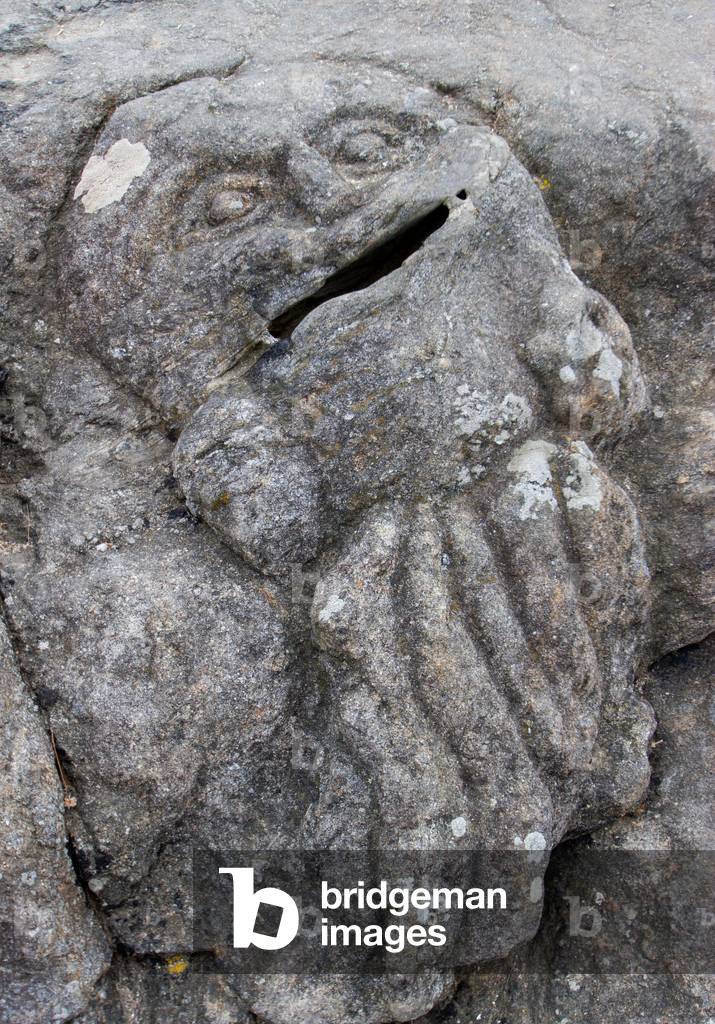 The sculpted rocks (1890) of Rotheneuf, Brittany 2021