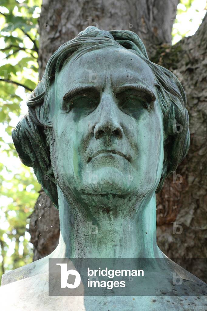 Tomb of Francois Arago (1786-1853), father Lachaise cemetery, French physicist, 2019 (photo)