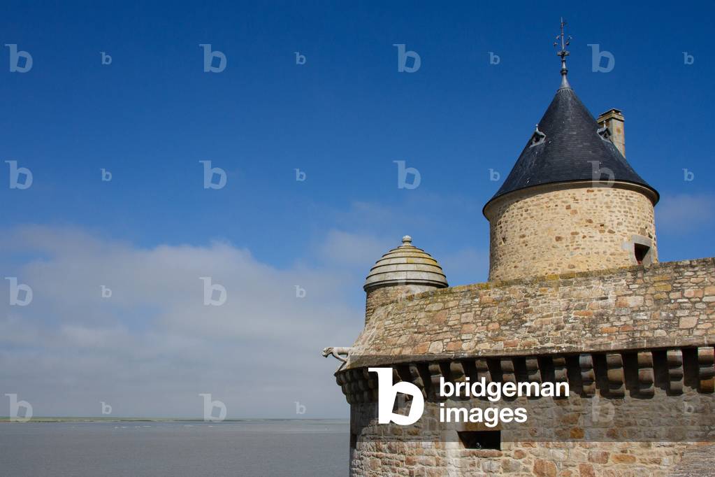 Mont Saint-Michel, Benedictine Monastery, Normandy, France 2021