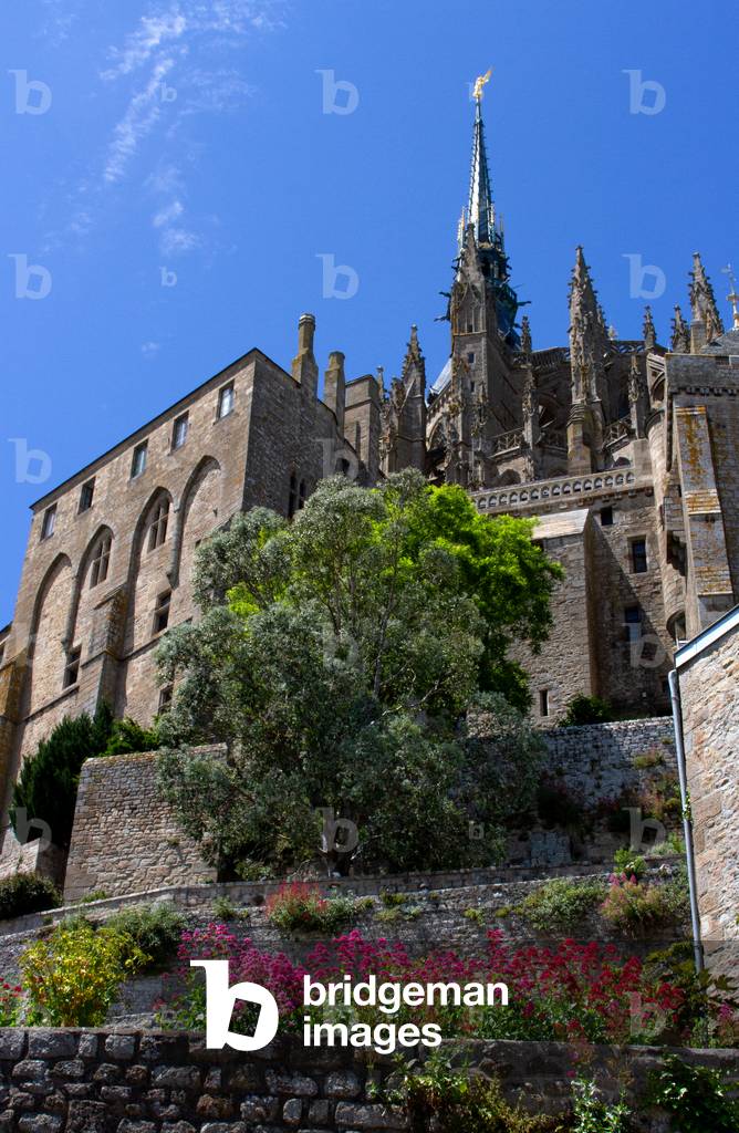 Mont Saint-Michel, Benedictine Monastery, Normandy, France 2021