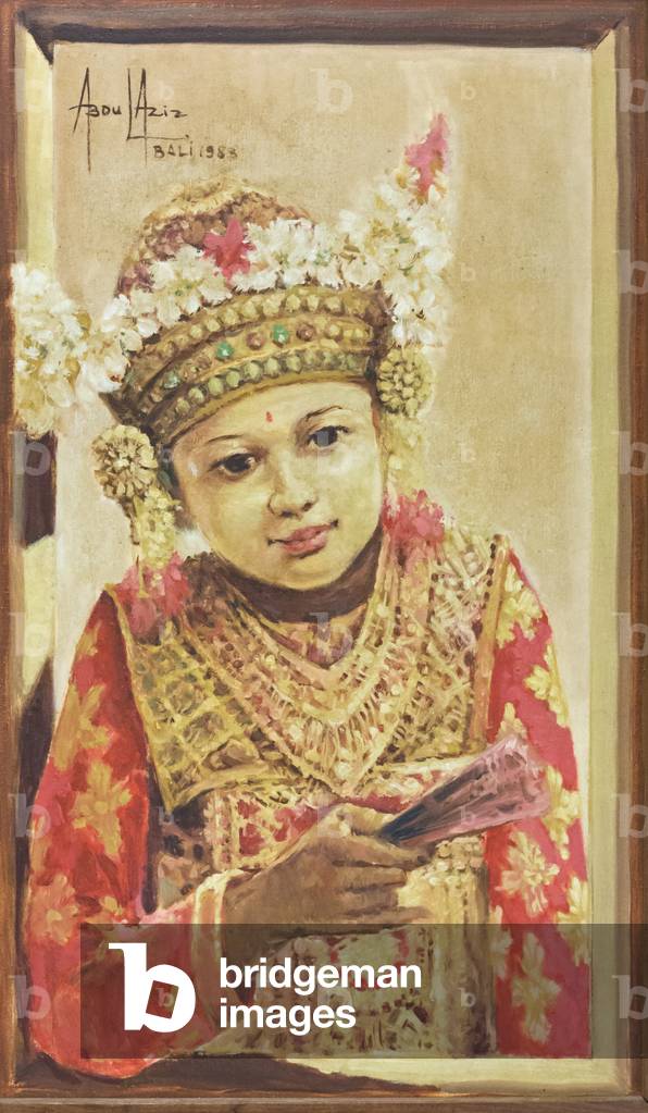 Legong dancer, c. 1983 (oil on canvas)