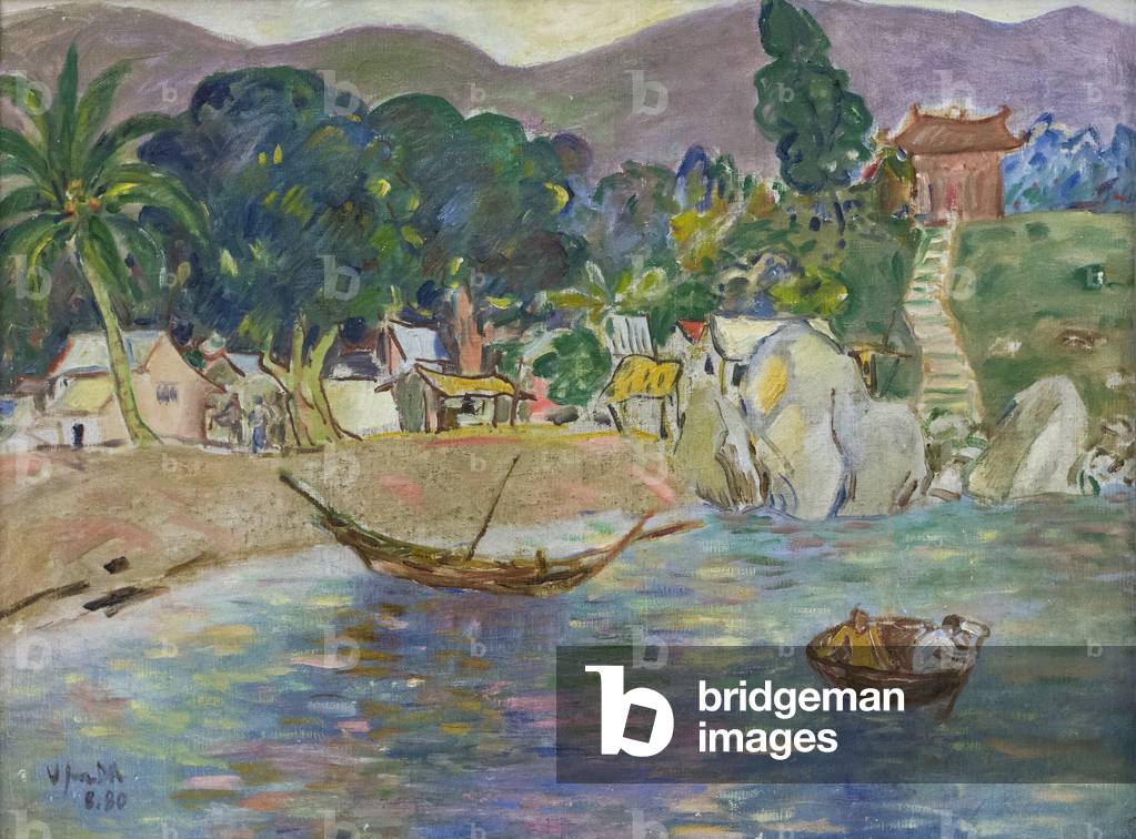 Cham island (oil on canvas)