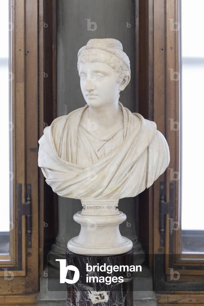 Bust of Faustina the elder, 16th century, (marble)