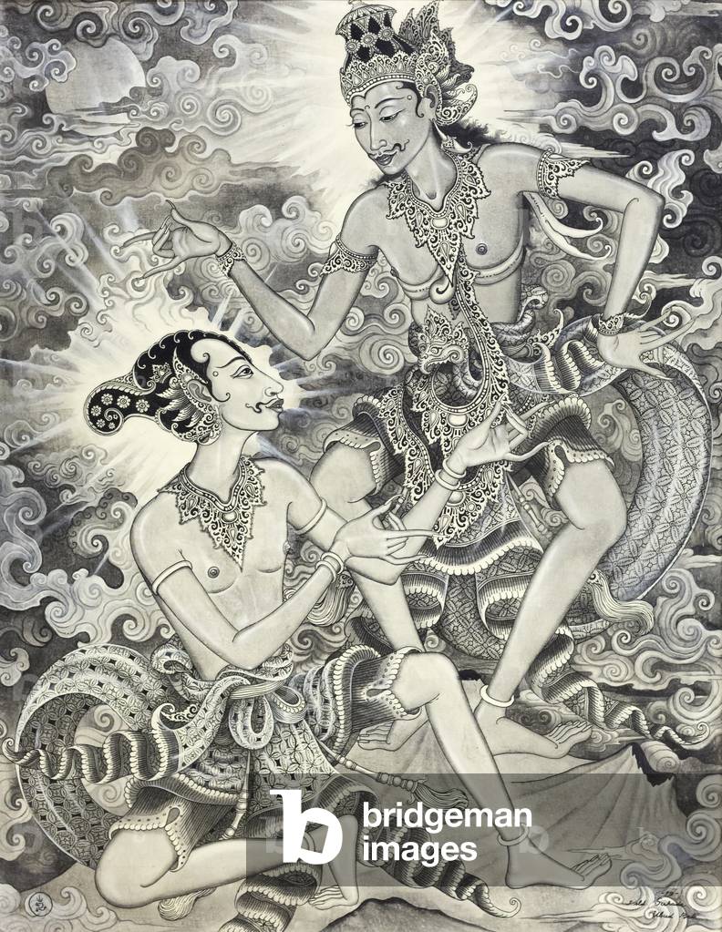 Sanghyang Dharma, c.1979 (ink on canvas)