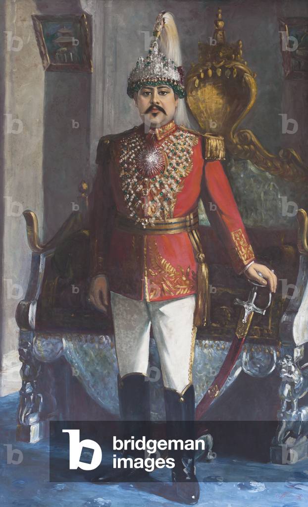 Portrait of Prithvi Bir Bikram Shah