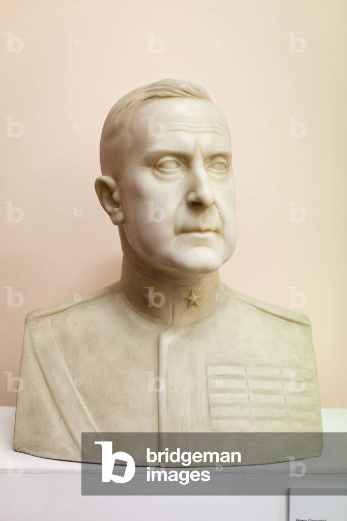 Emanuele Filiberto, duke of Aosta (marble)