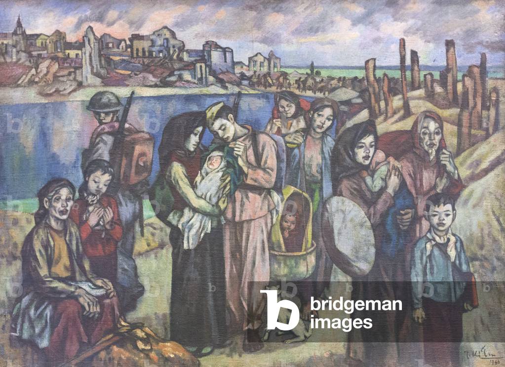 When a child was  born, 1960 (oil on canvas)