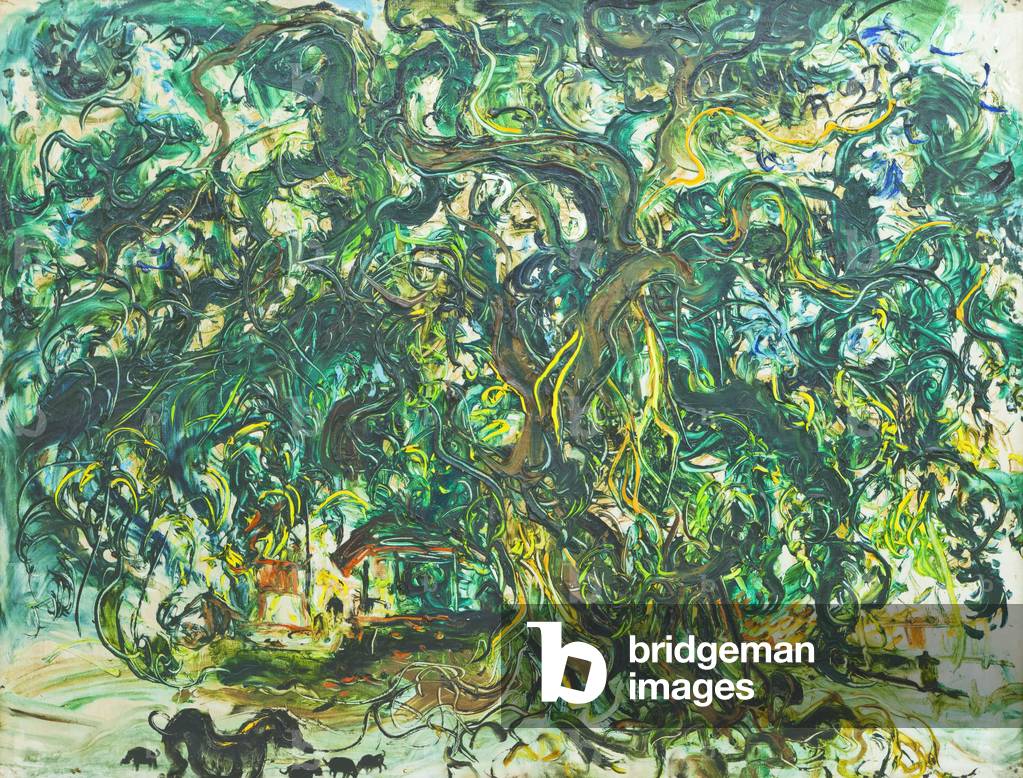Banyan tree, 1978 (oil on canvas)