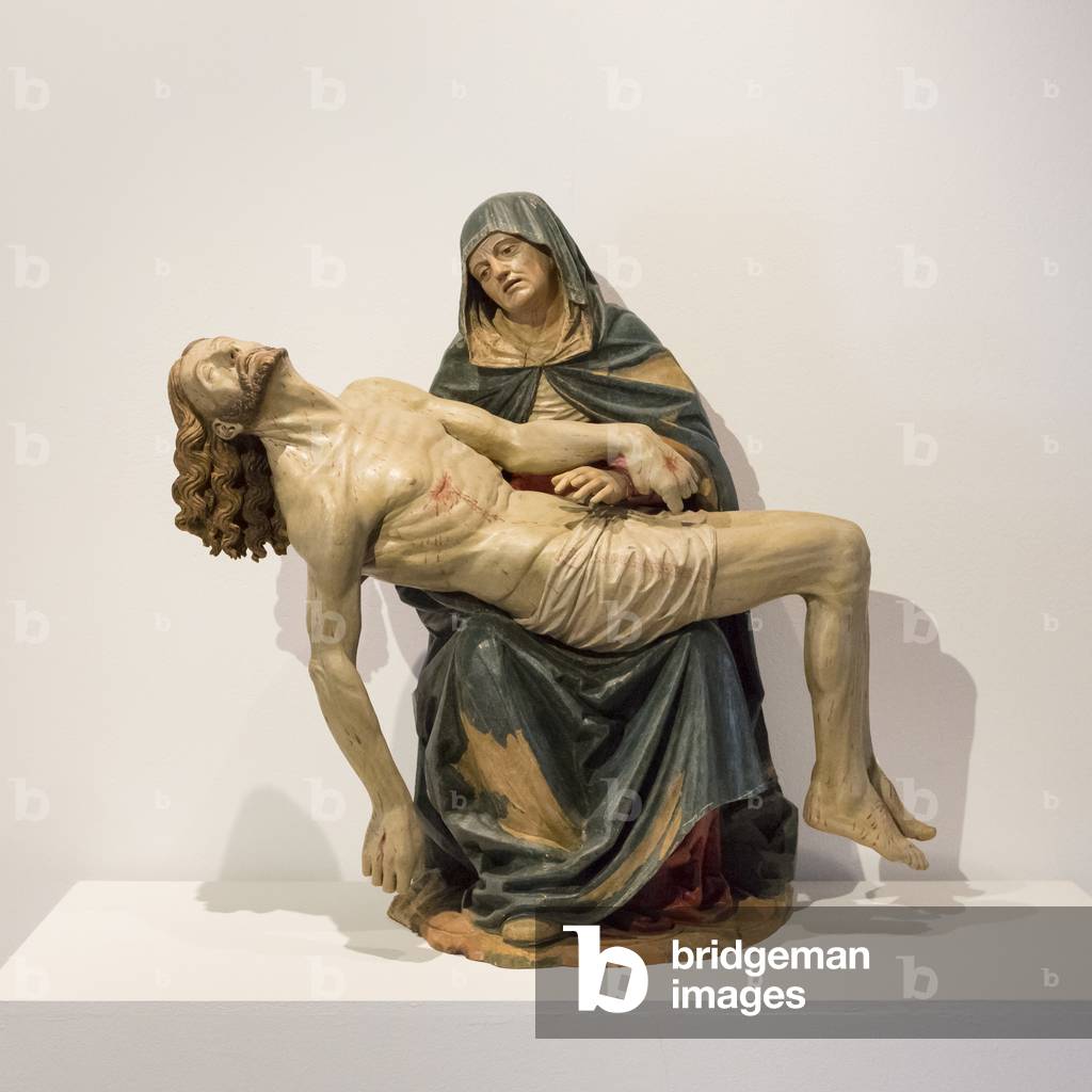 Pieta', 16th century,  (wood)