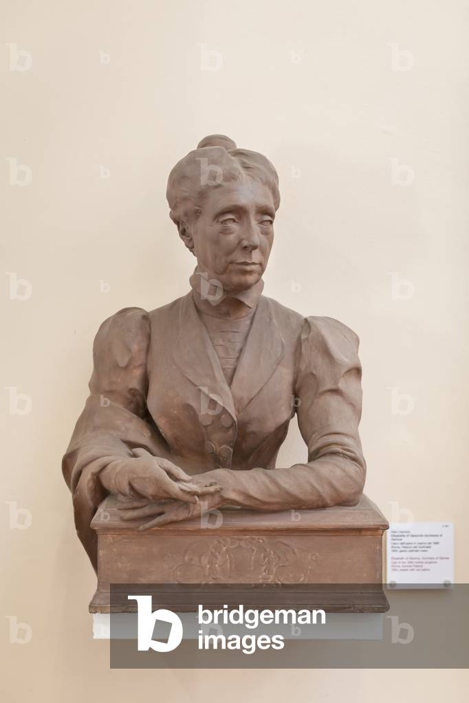 Elisabeth of Saxony, Duchess of Genoa (plaster)