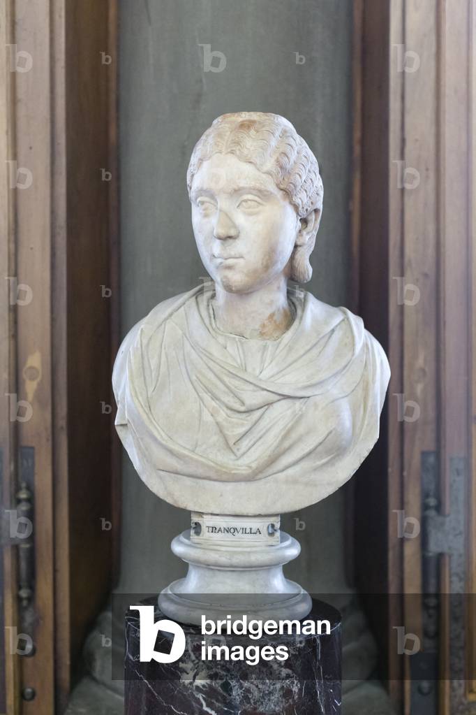 Bust of Marcia Otacilia Severa, so called Tranquilla, first half of the 3rd century AD (marble)