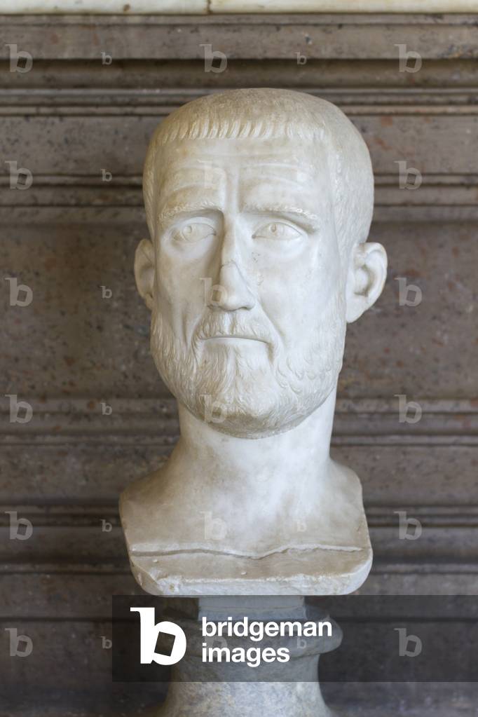 Portrait of Probus, 276-282 AD (marble)