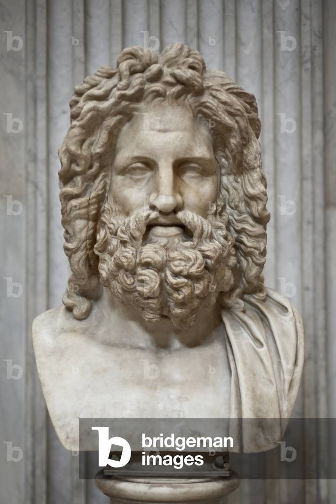 Head of Jupiter from Otricoli (marble)