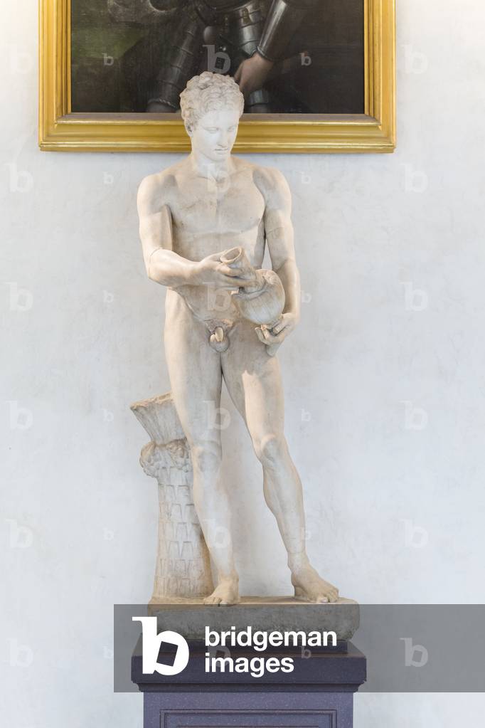 Athlete, known as Apoxyomenos, 2nd century AD (marble)