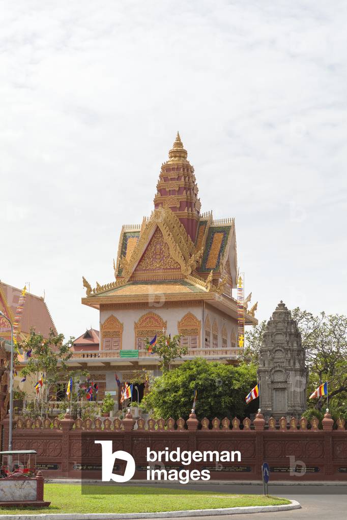 Wat Ounalom, Phnom Penh, Cambodia
