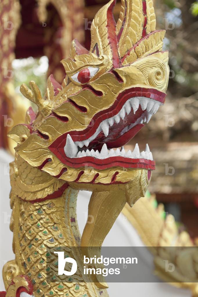 Naga, Wat Doi Suthep, Chiang Mai, Thailand (photo)