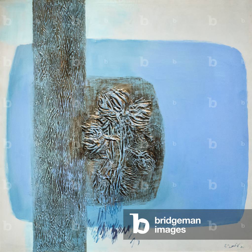 Untitled, 1971 (oil on fiber)