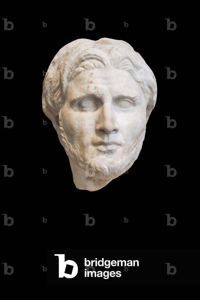 Portrait of Diphilos, first century AD, national museum of Rome (museo nazionale romano), Rome, Italy