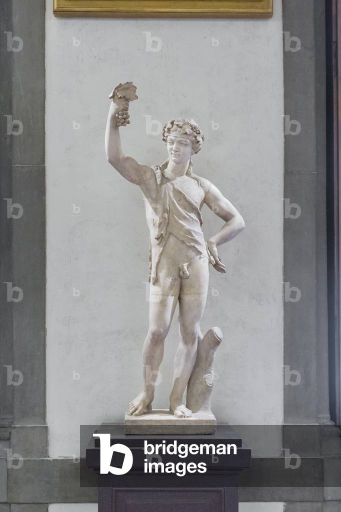 Statuette of Bacchus, 1st-2nd century AD (marble)