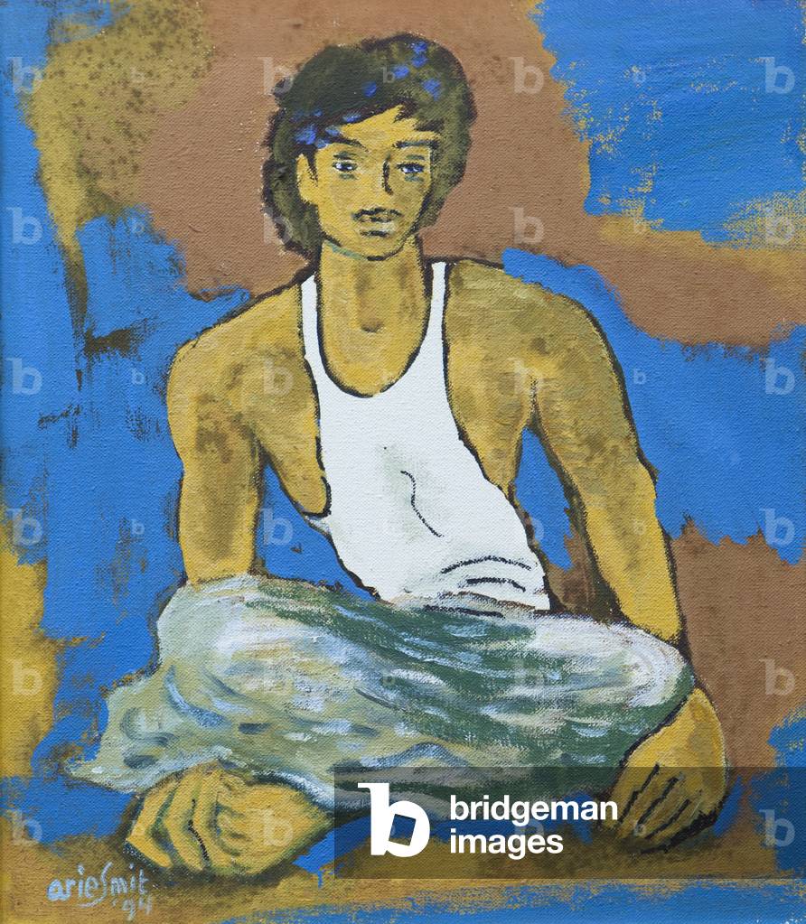 The model, 1994 (oil on canvas)
