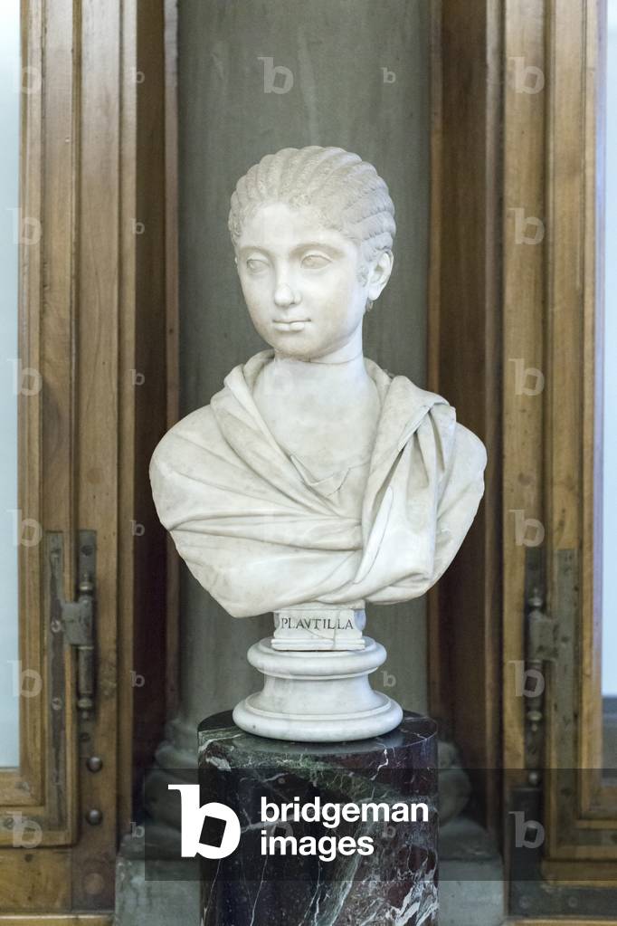Portrait of Plautilla, 3rd century AD (marble)