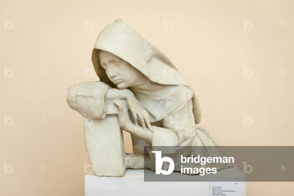 After the vow, 1920 (patinated marble)