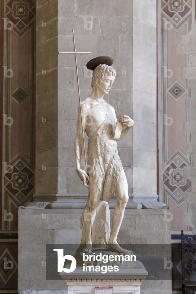 St John the Baptist,15th century (marble)