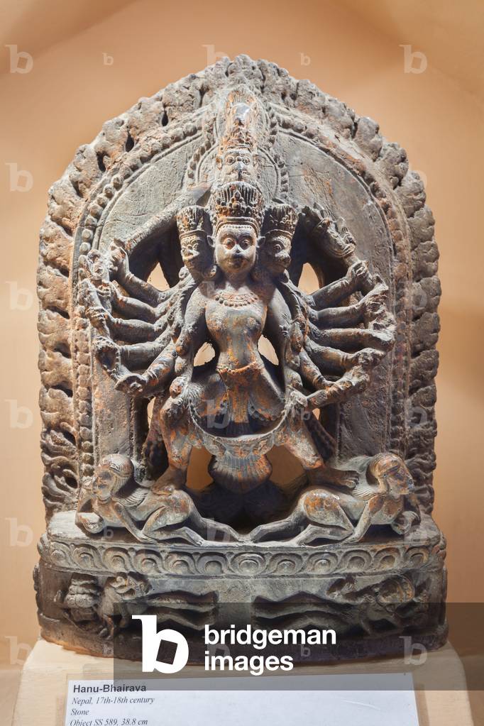 Hanu Bhairava, Nepal (stone)